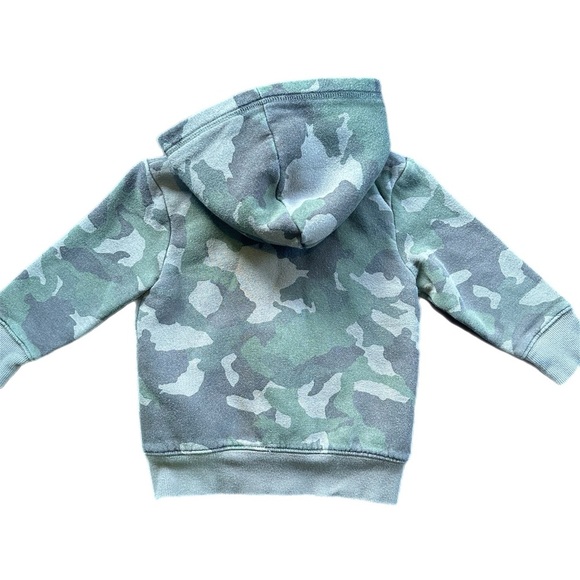 George Boys Sherpa Lined Camo Zip Hoodie 2T - Picture 4 of 6